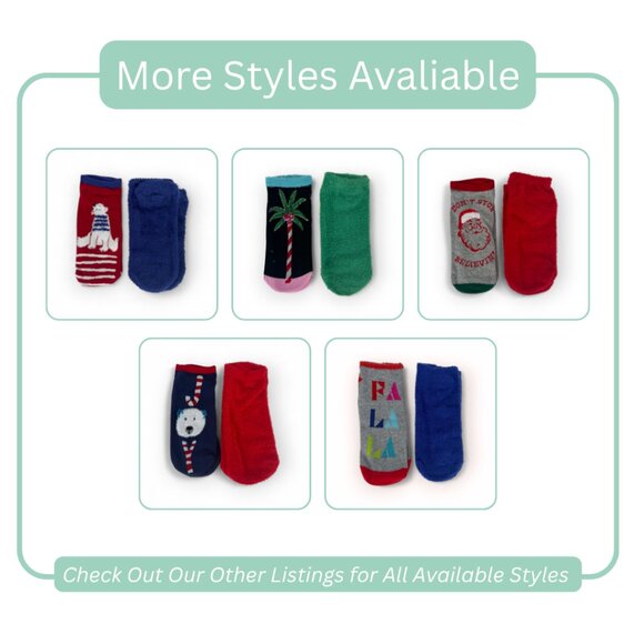 Footsie Christmas Socks Gift Set  - Tropical (2 Pack) - Picture 5 of 5